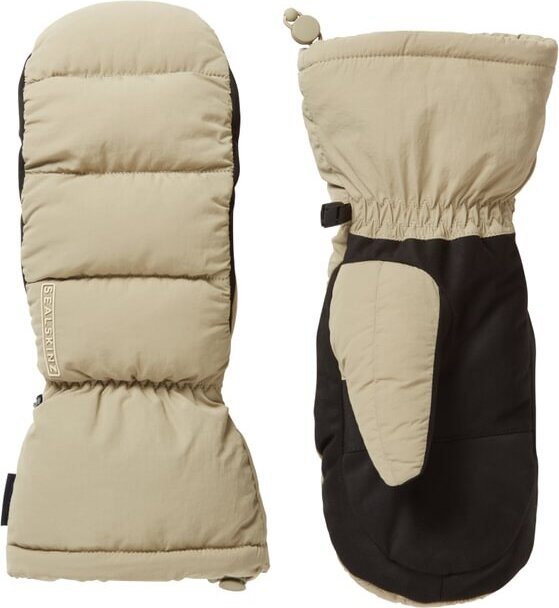Sealskinz Langley Waterproof Lightweight Insulated Puffer Mitten Womens Cream