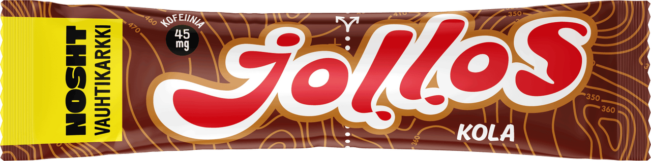 NOSHT Jollos Energy Chews Kola Laatikko 15kpl Kola