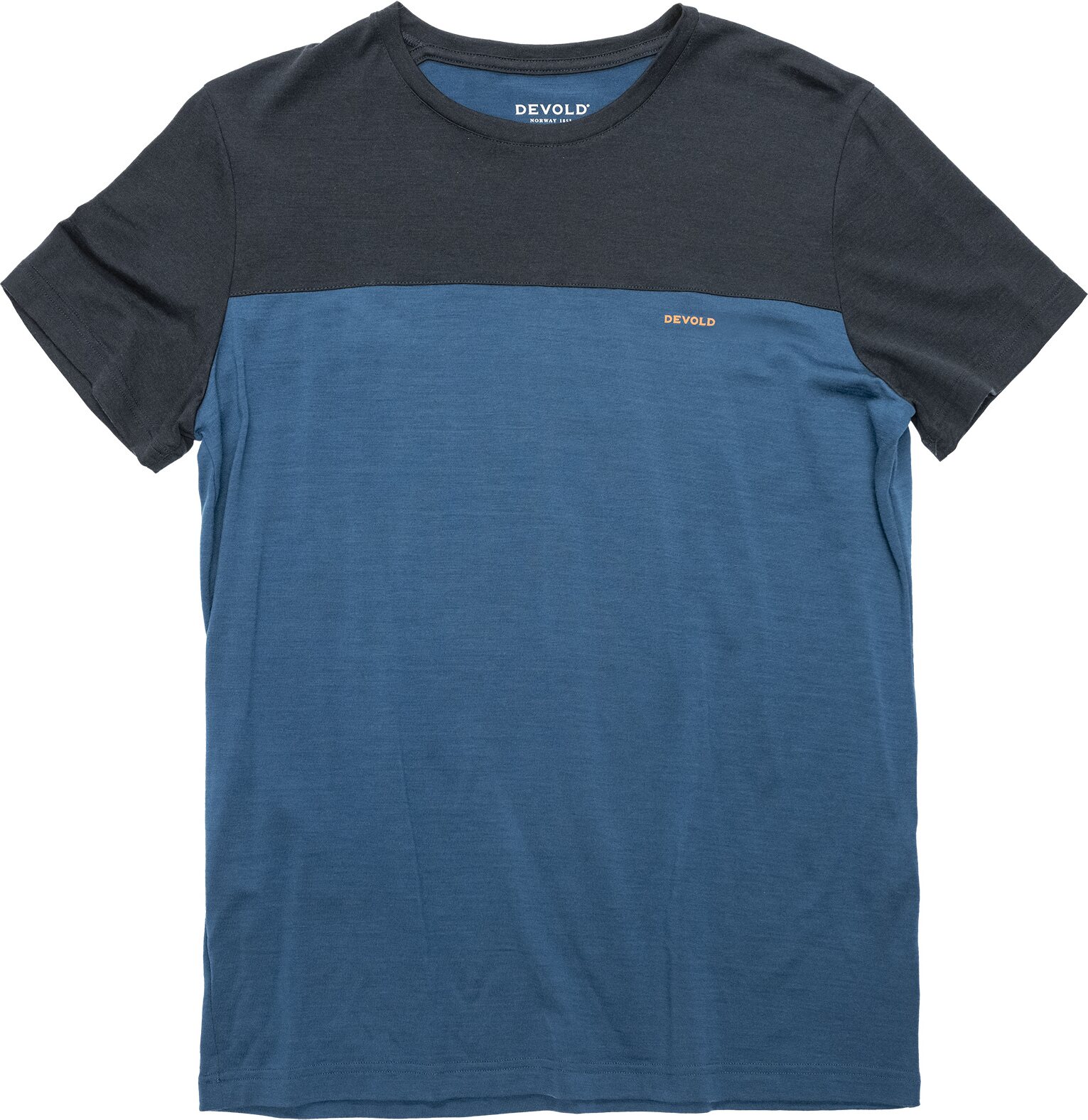 Devold Classic Linear Tee Mens Ink/Flood