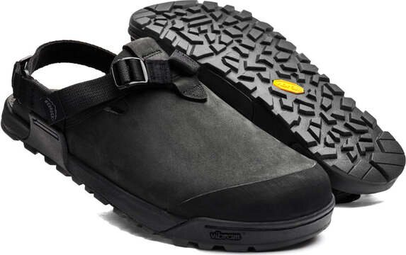 Bedrock Sandals Mountain Clog Obsidian Dark Gray Nubuck