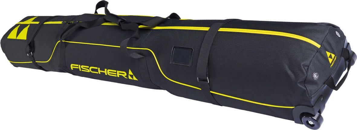 Fischer Skicase 2 Pairs Alpine Race Wheels 195 Black