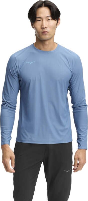 Hoka Airolite Run Long Sleeve Mens Edgy Night