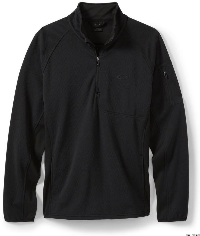 Oakley Hydrofree 1/4 Zip Fleece Jet Black 01K