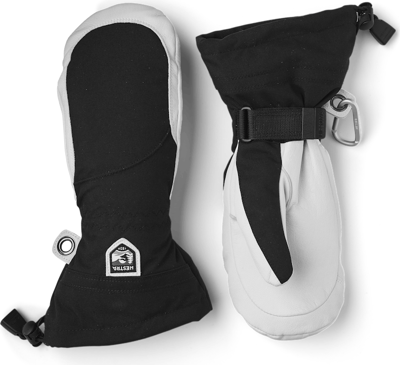 Hestra Heli Ski Female Mitt Black / Offwhite