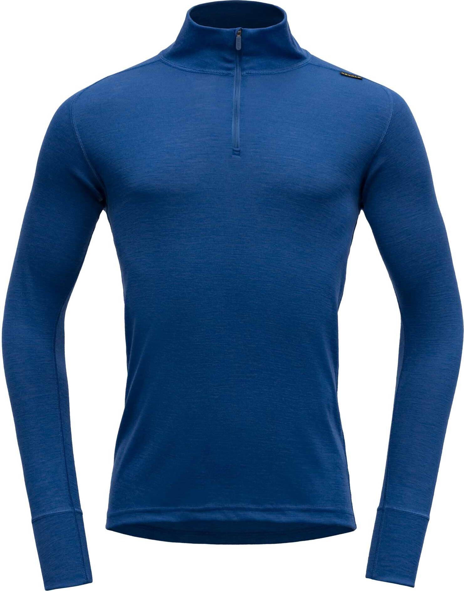 Devold Basic Half Zip Mens Blue Pen