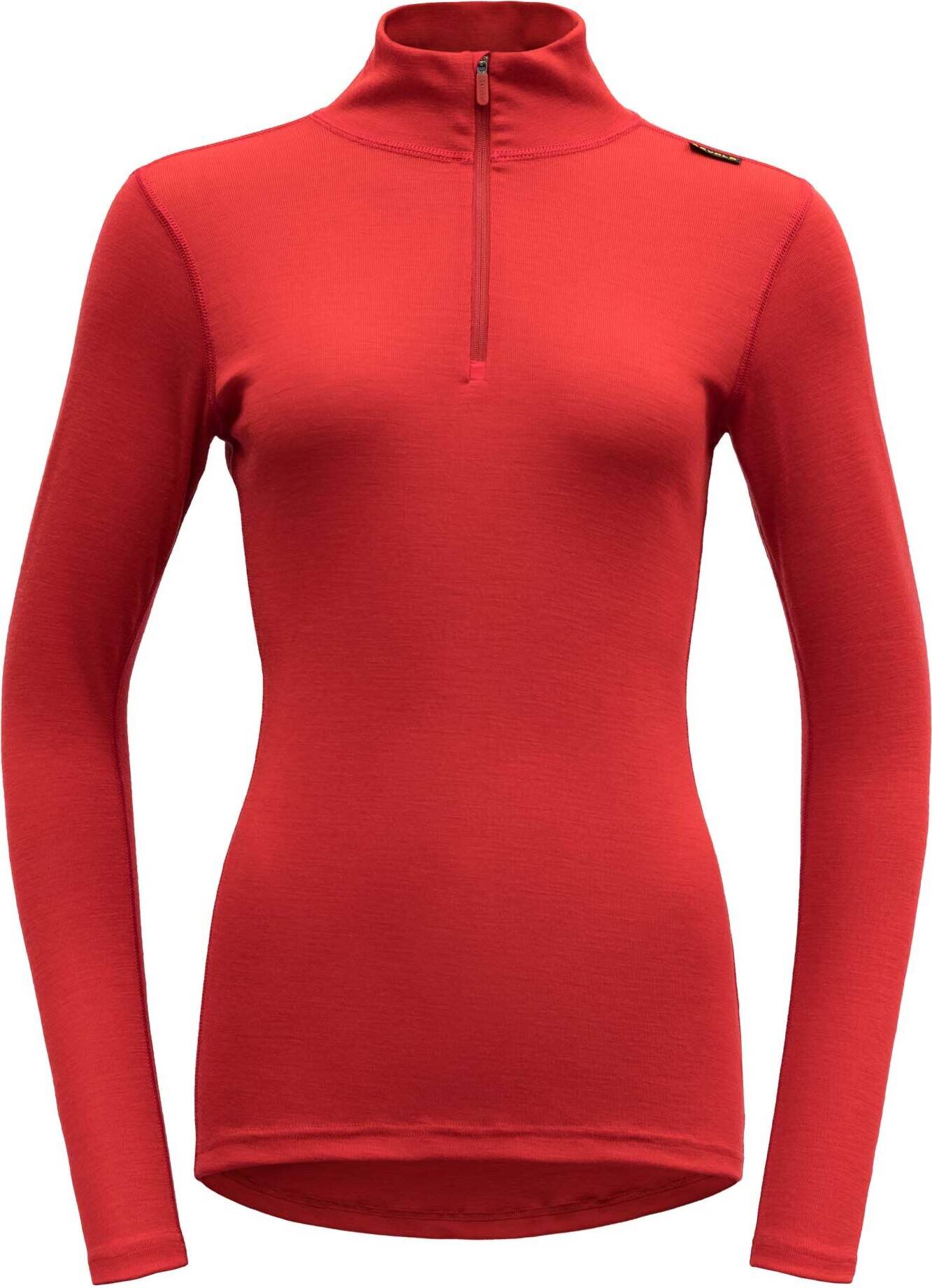 Devold Basic Half Zip Womens Chilli