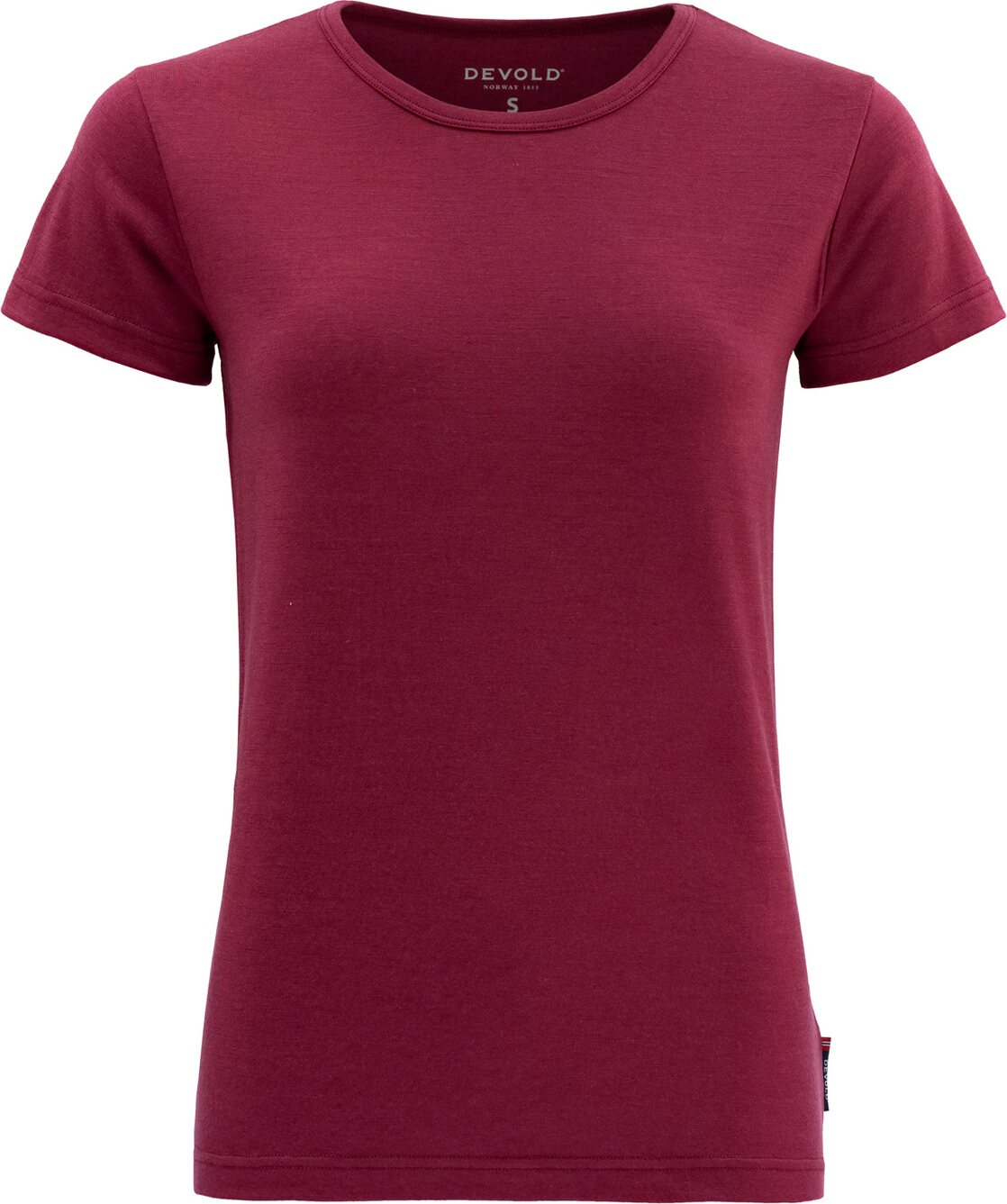 Devold Jakta Merino 200 T-Shirt Womens Beetroot