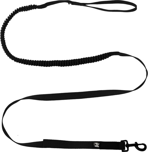 Non-stop Dogwear Touring Bungee Leash - Working Dog Black