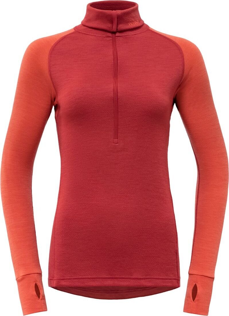 Devold Expedition Merino 235 Zip Neck Womens Beauty/Coral