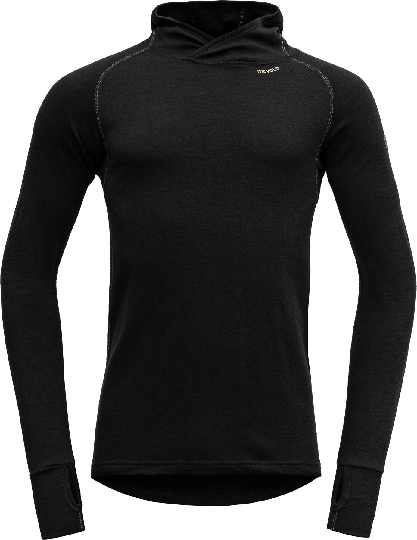 Devold Expedition Hoodie Mens Black