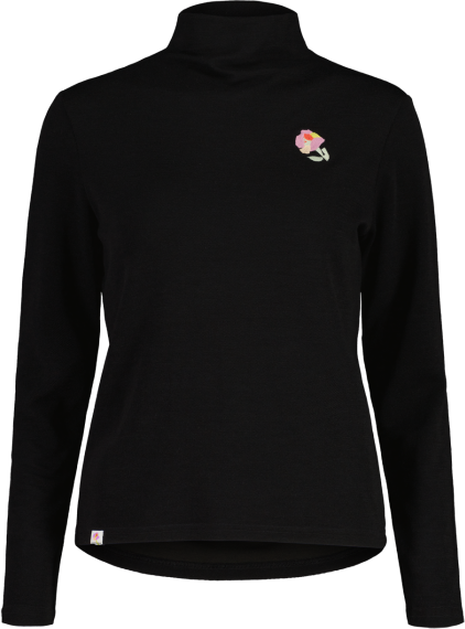 Maloja SchneekoppeM. Mountain Midlayer Shirt Womens Deep Black