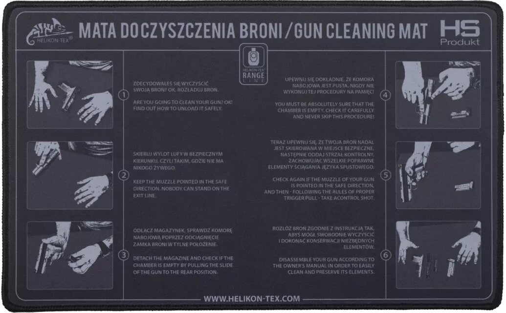 Helikon-Tex Gun Cleaning Mat Black