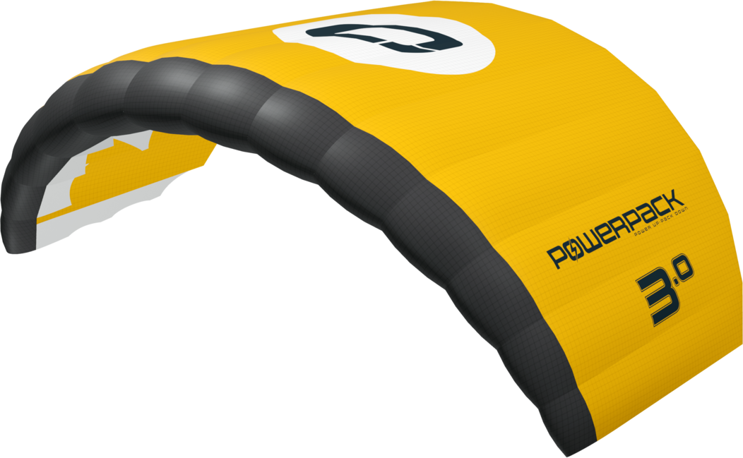 Ozone Powerpack Parawing 2.4m² Carbon/White/Gold