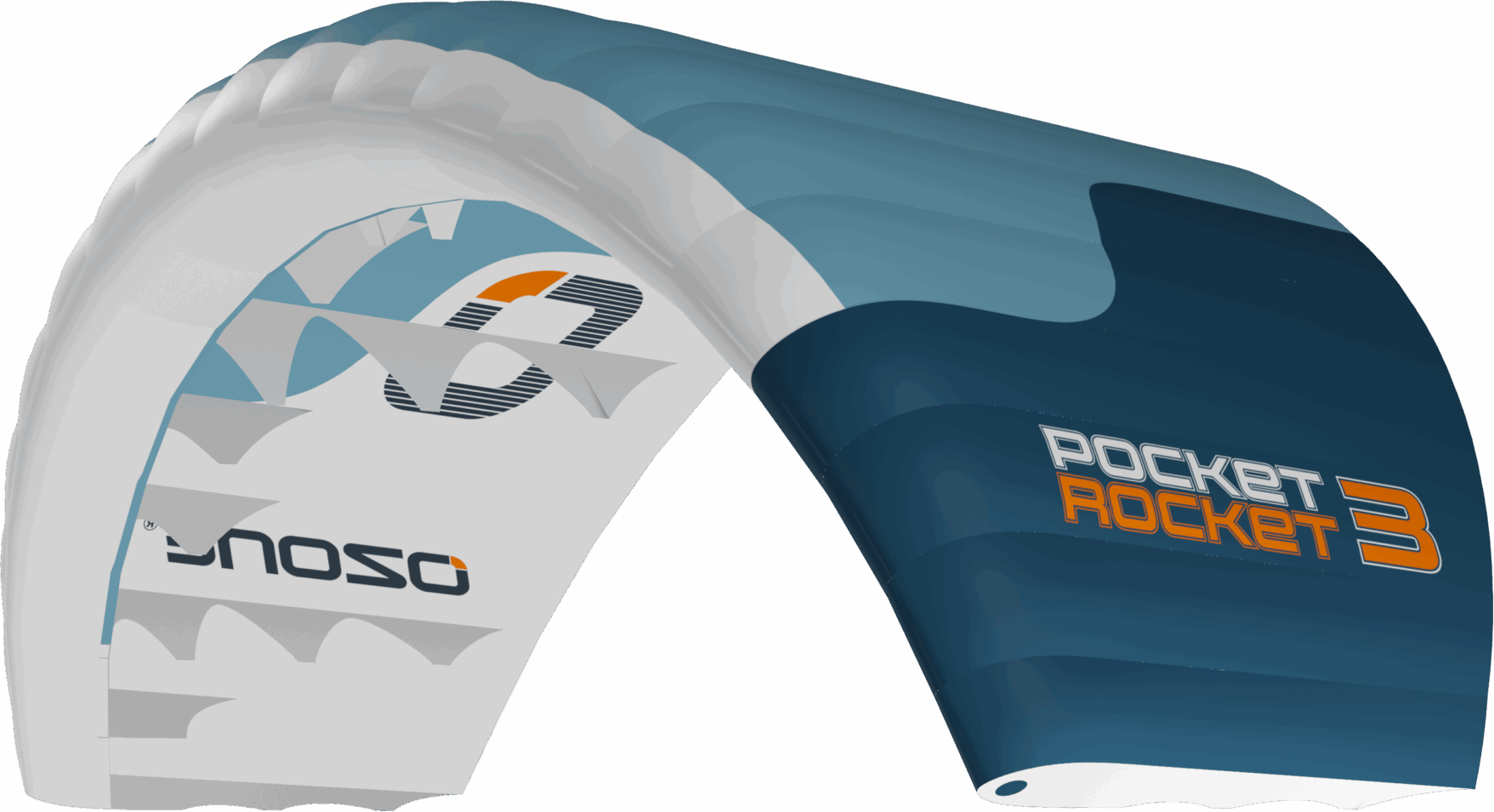 Ozone Pocket Rocket Parawing 1.9m² Slate Blue/Light Blue/White