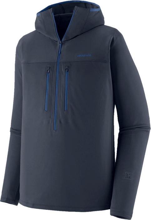 Patagonia R1 Ultralight Hoody Mens Smolder Blue
