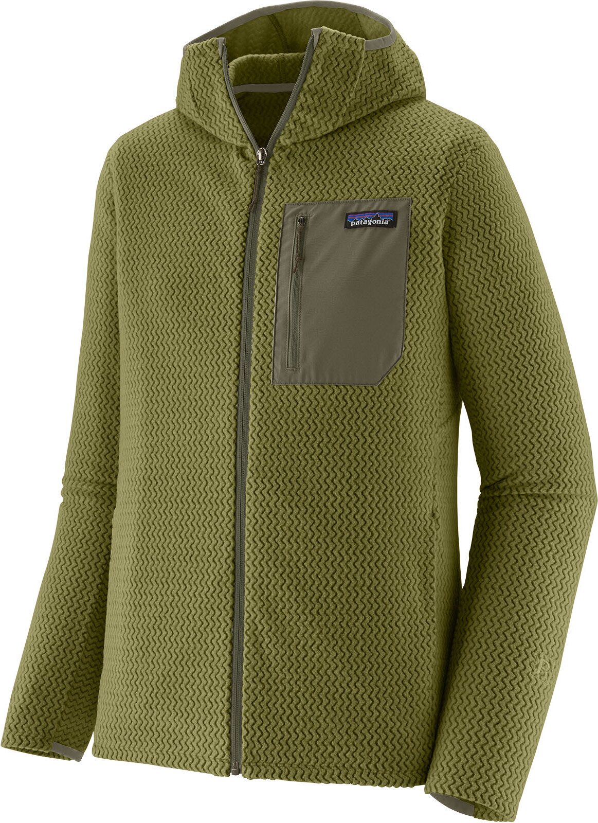 Patagonia R1 Air Full-Zip Hoody Mens Caper Green