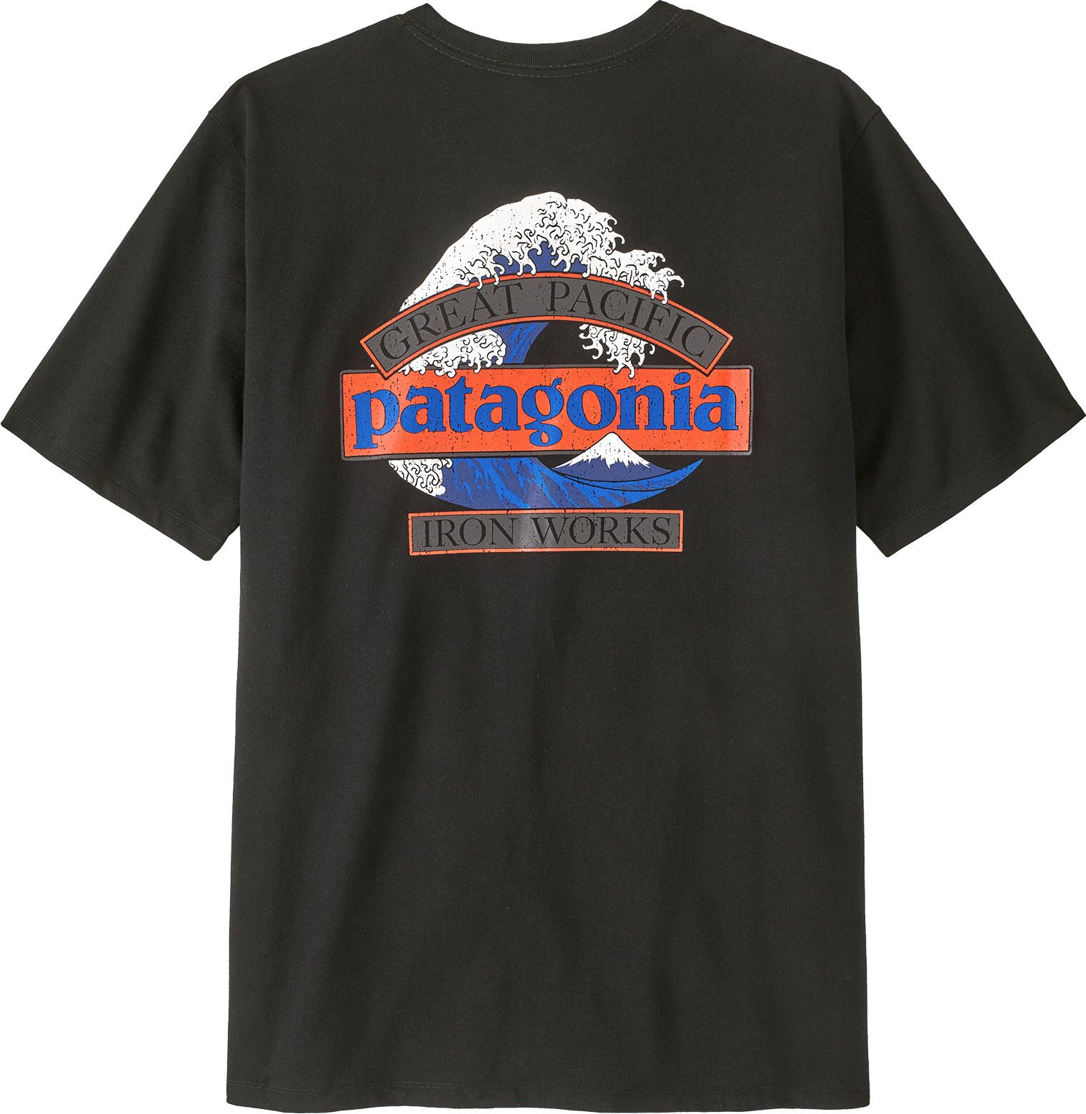 Patagonia Great Waves Responsibili-Tee Mens Black