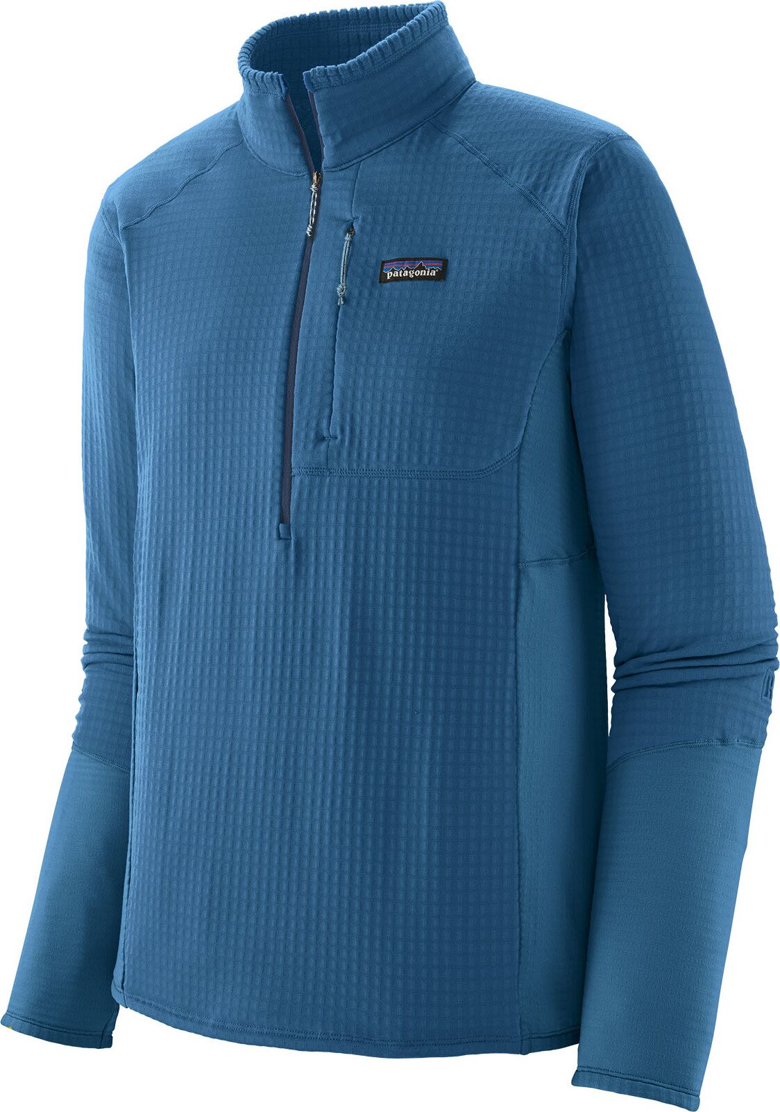 Patagonia R1 Hybrid Pullover Mens Aquatic Blue