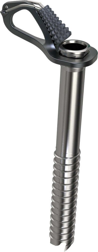 Blue Ice Aero Ice Screw Grey - 19cm