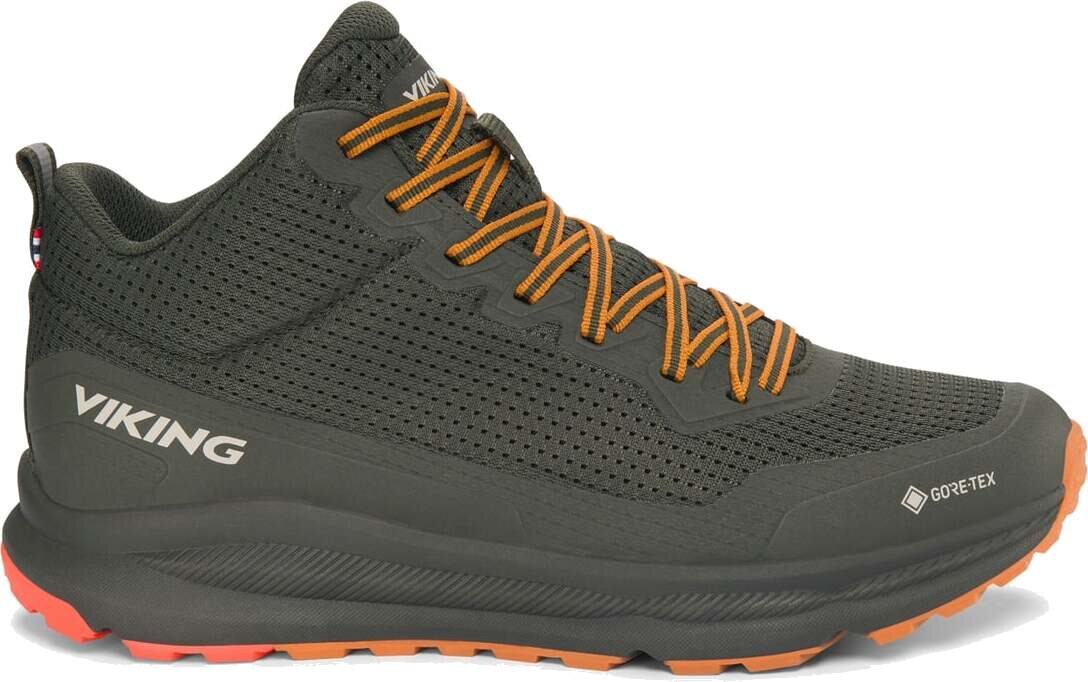 Viking Motion Mid GTX Mens Pine / Red