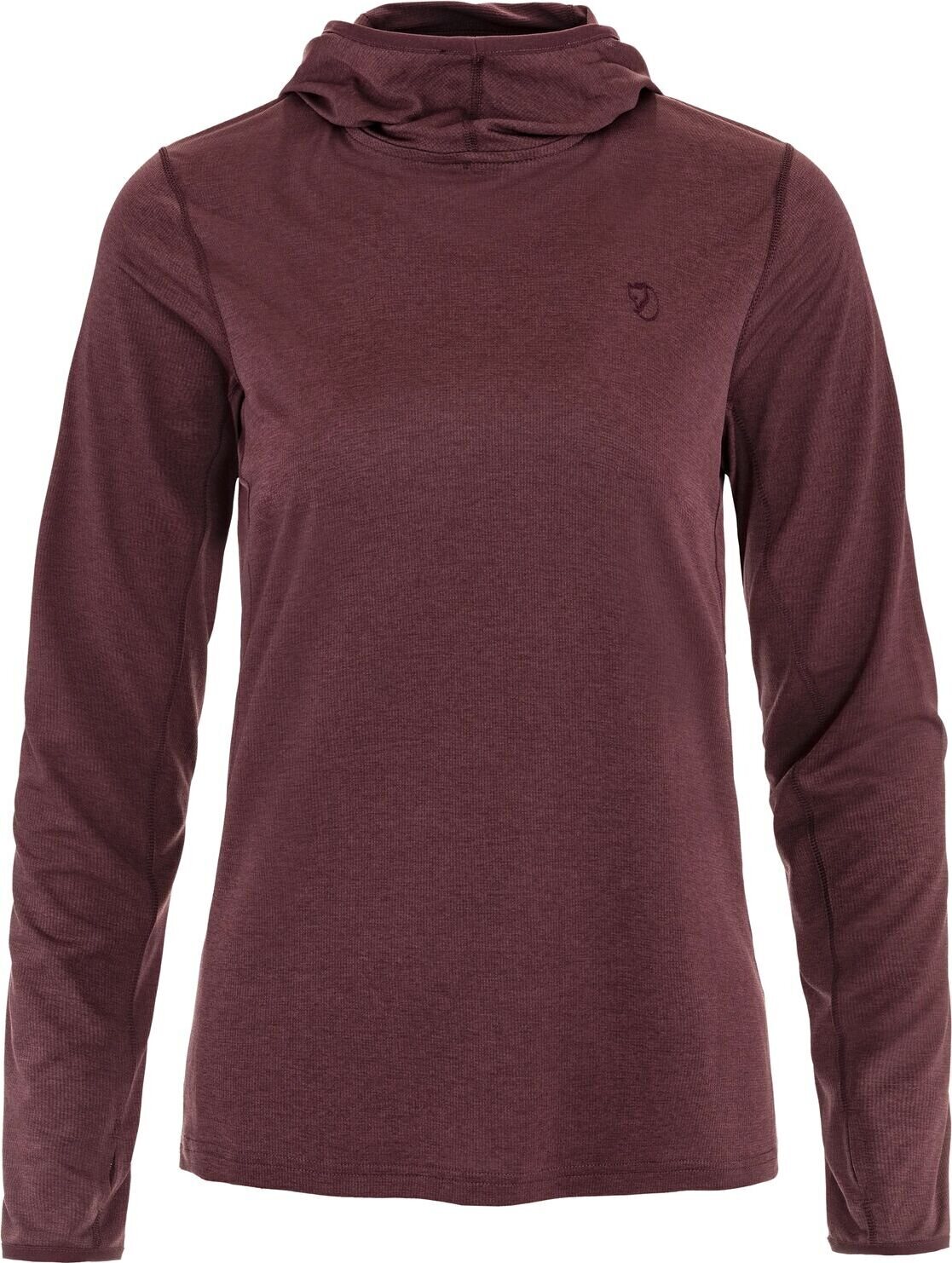 Fjällräven Abisko Sun Hoodie Womens Port (357)