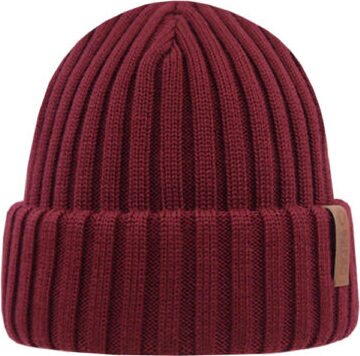 Superyellow Beam Beanie Dark Red