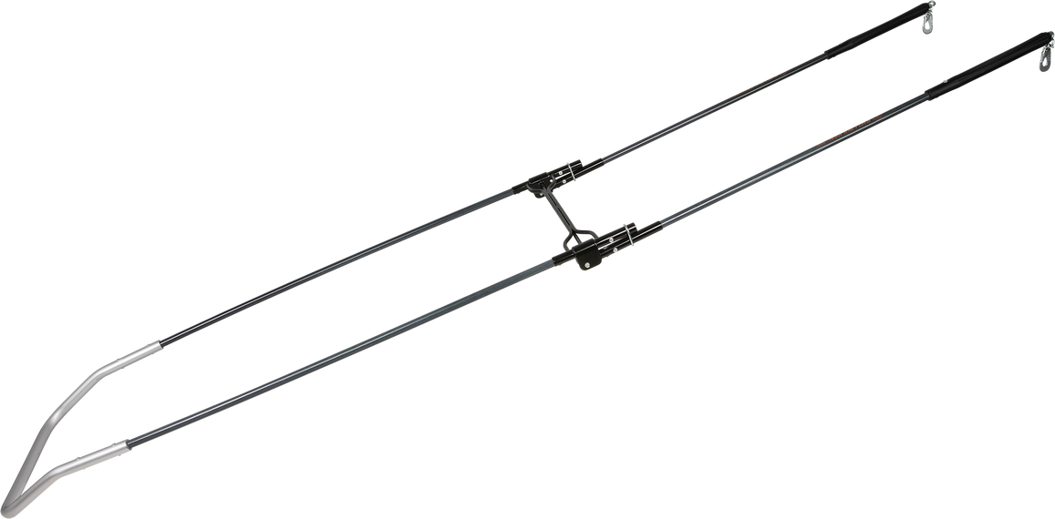 Fjellpulken Reinforced Skier Shaft Black / Grey