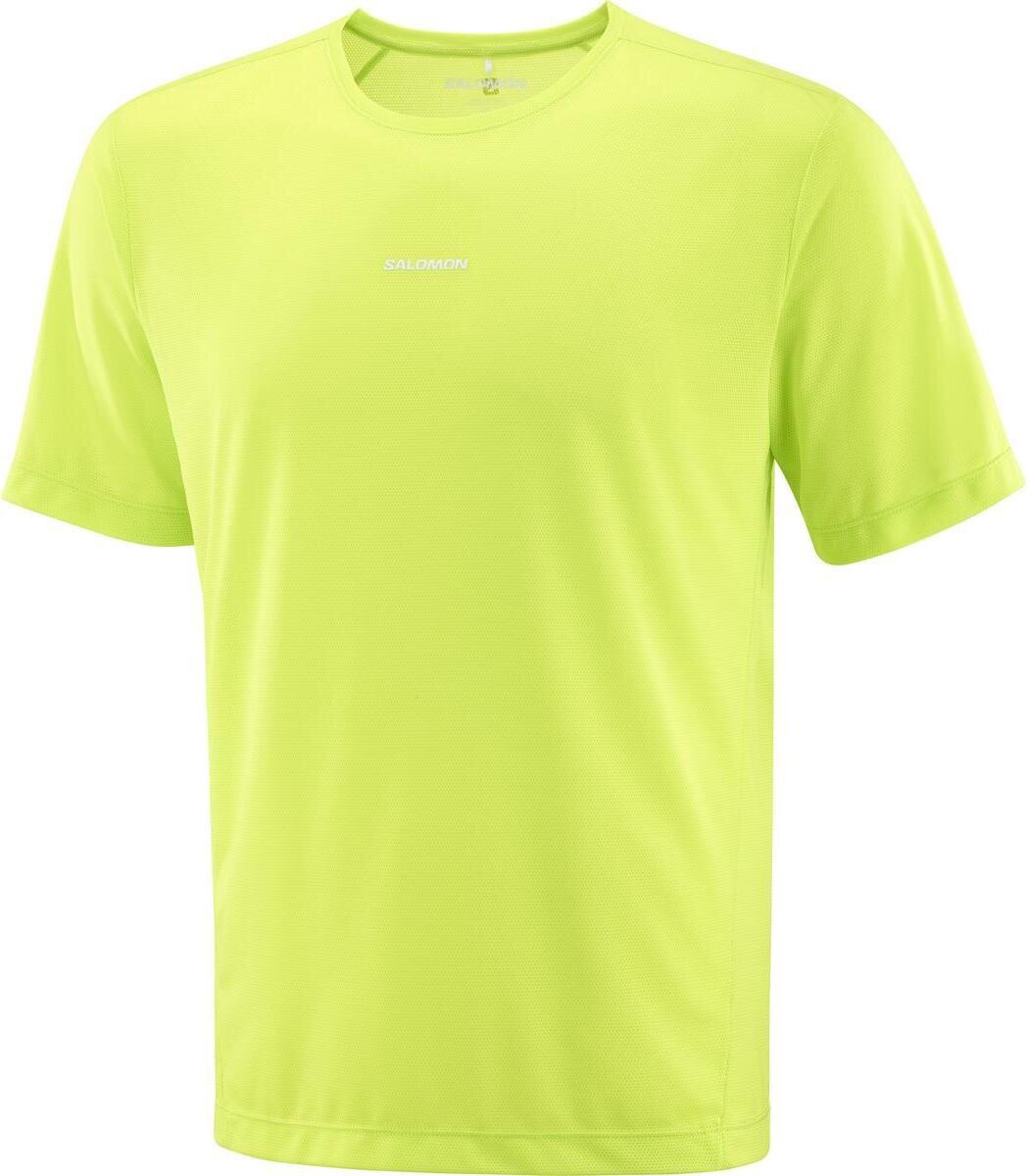 Salomon SHKout Core Short Sleeve Tee Mens Acid Lime
