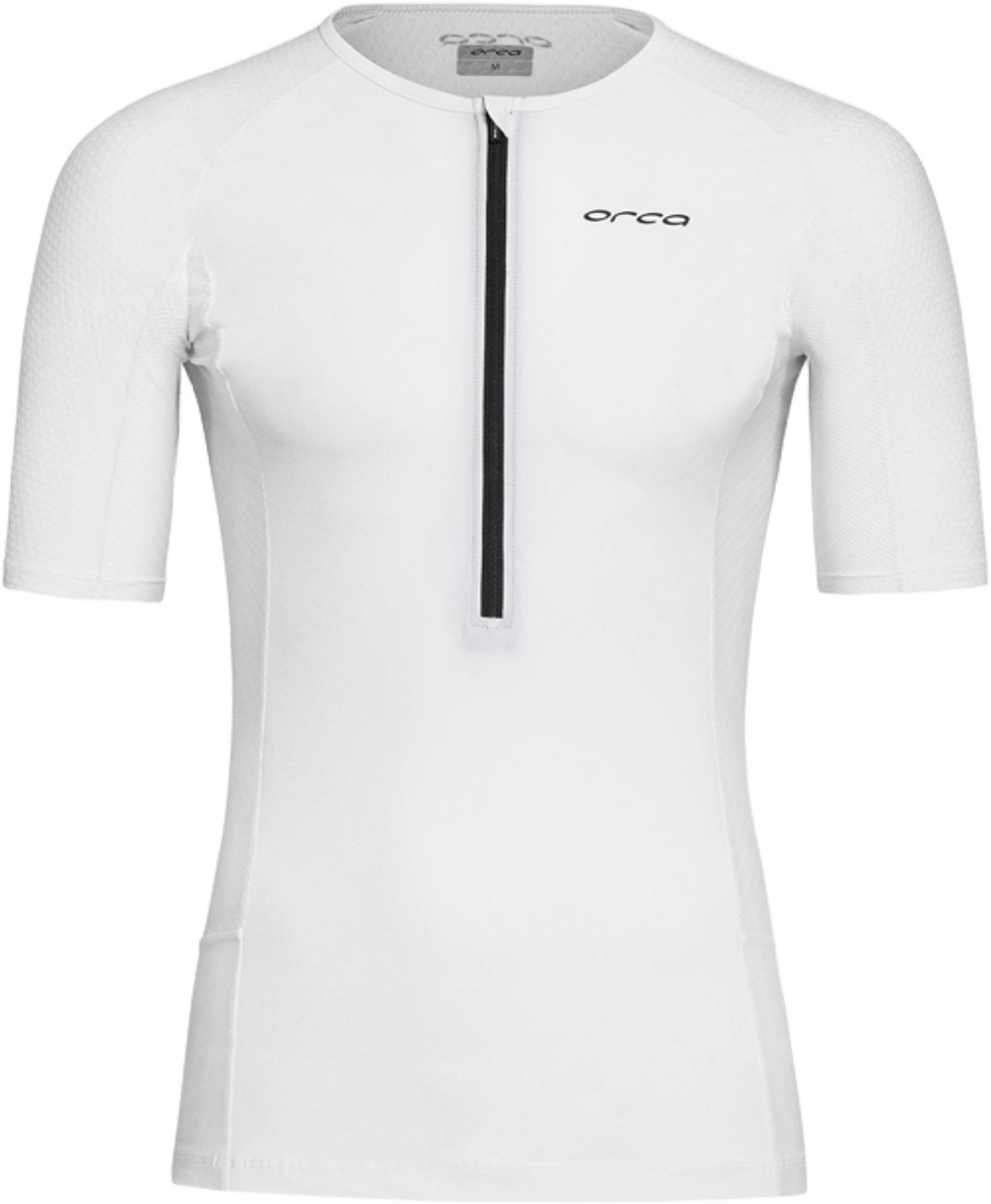Orca Athlex Sleeved Tri Top V2 Mens White