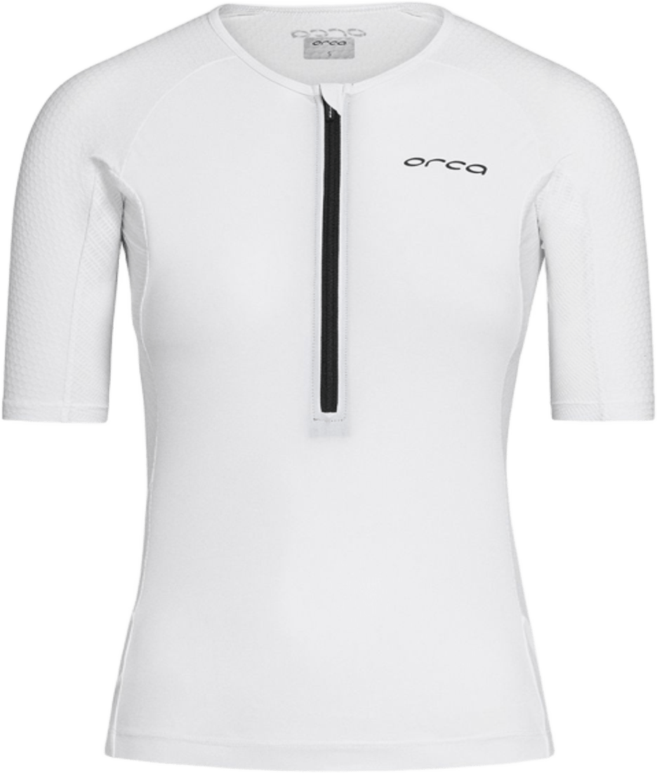 Orca Athlex Sleeved Tri Top V2 Womens White