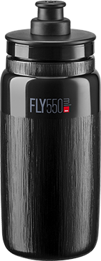 Elite Bottle Fly Tex 550ml Black Grey Logo