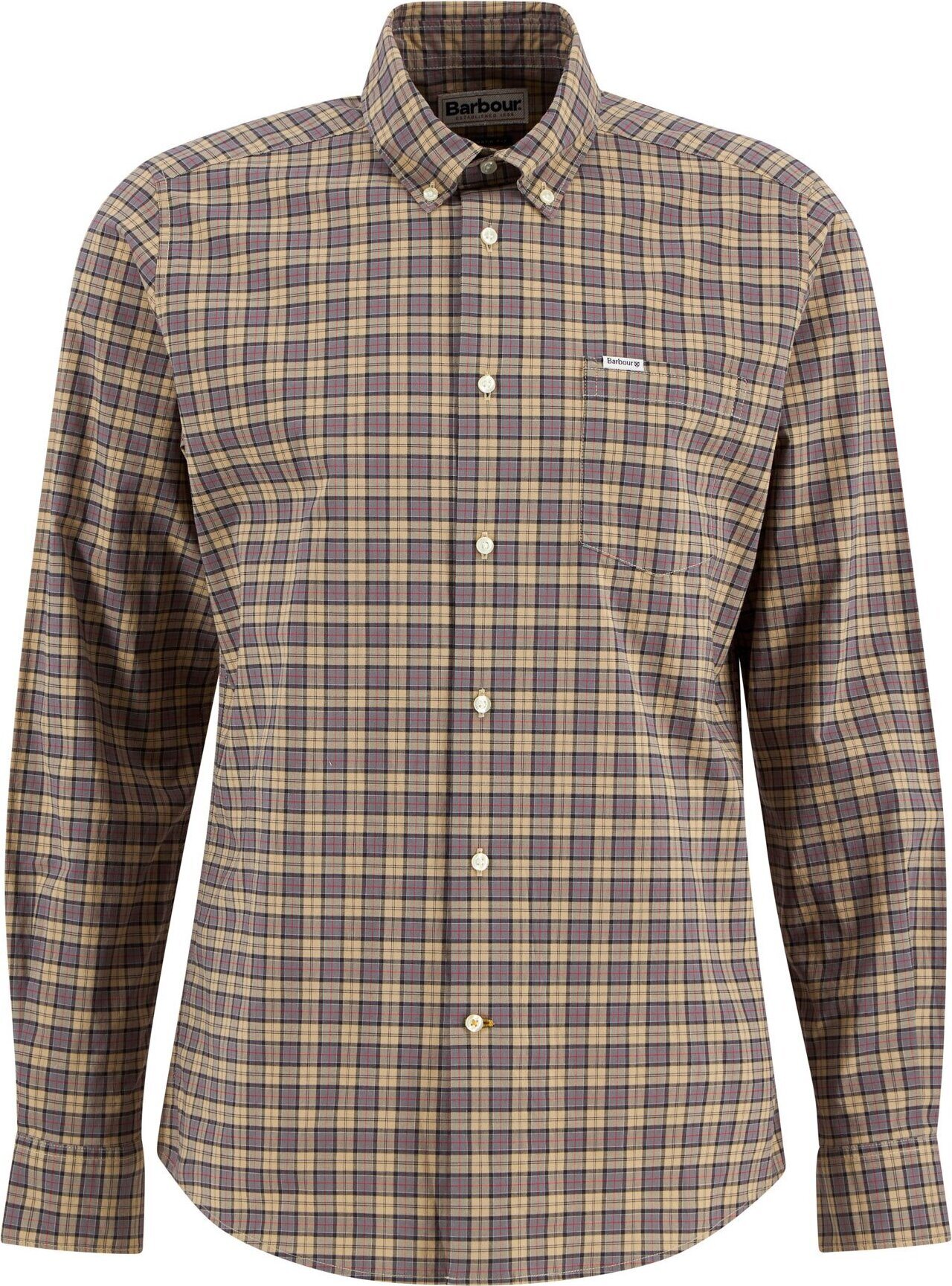 Barbour Lomond Tailored Shirt Mens Dress Tartan