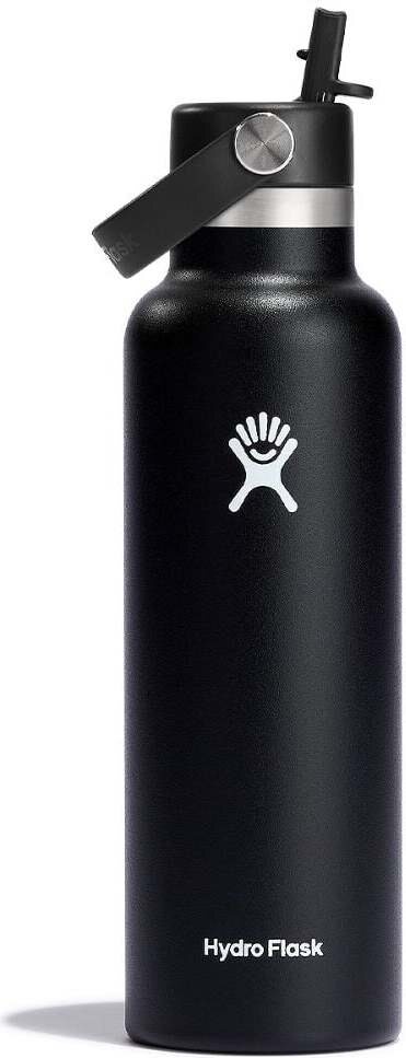 Hydro Flask Standard Mouth Flex Straw Cap 621 ml (21oz) Black