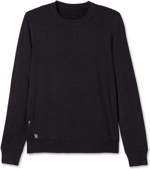 Vuori Ponto Performance Crew Mens Black Heather