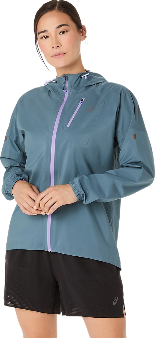 Asics Fujitrail Elite Waterproof Jacket Womens Ironclad