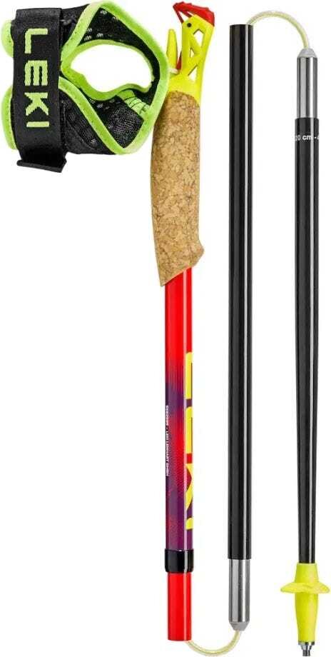 LEKI Ultratrail FX.One Bright Red - Violet - Neonyellow