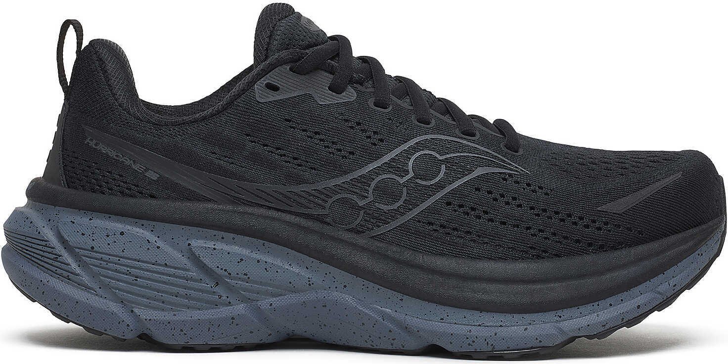 Saucony Hurricane 25 Mens Shadow / Black