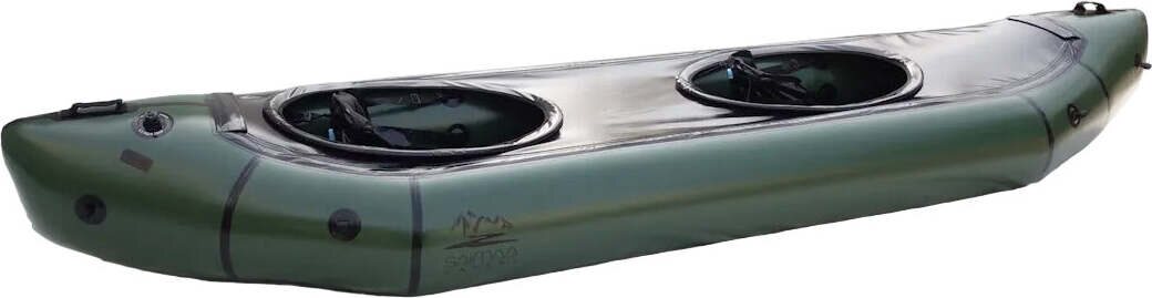 Saimaa Kayaks Adventure Twin XXL Packraft Army Green