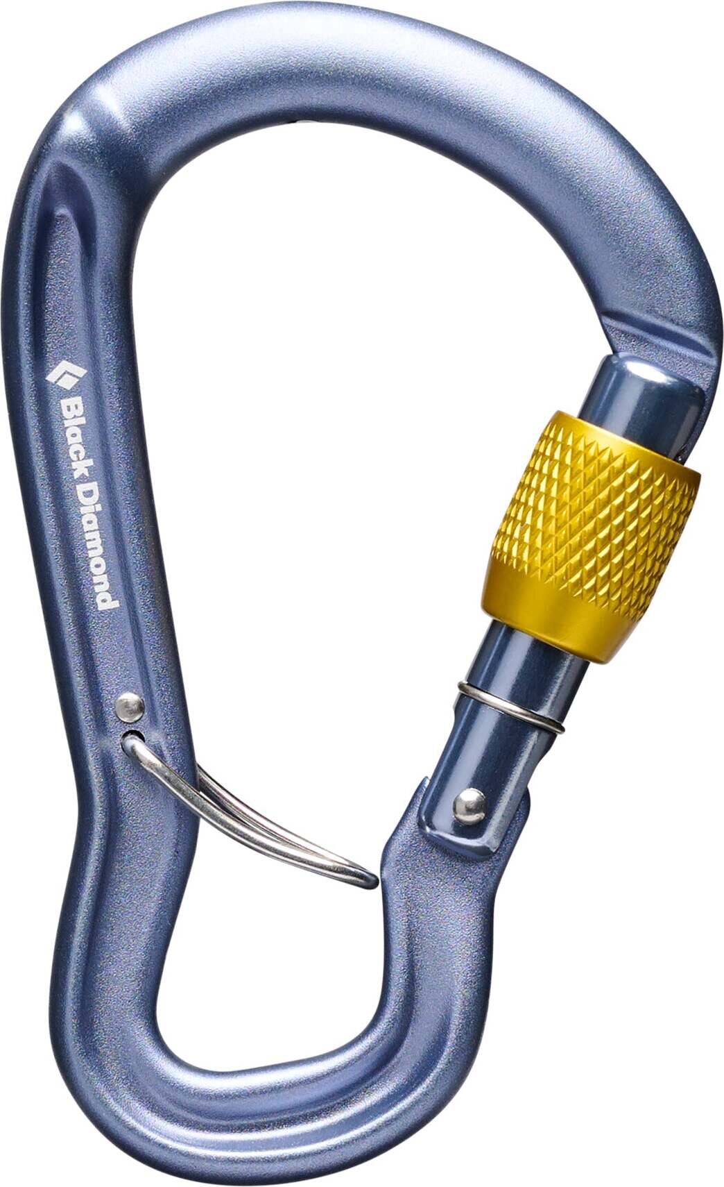 Black Diamond Gridlock Screwgate Carabiner Gray