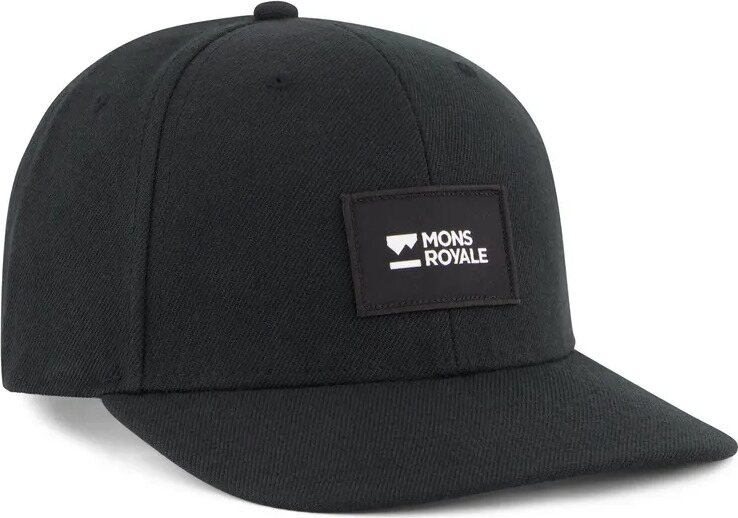 Mons Royale Connor Wool Cap Black