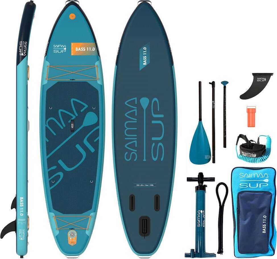 Saimaa SUP BASS 11.0 SUP package Bleu (2026)