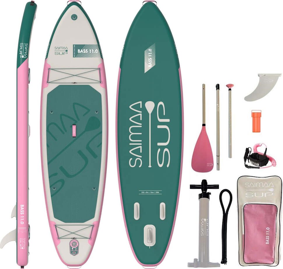 Saimaa SUP BASS 11.0 SUP package Rose (2026)