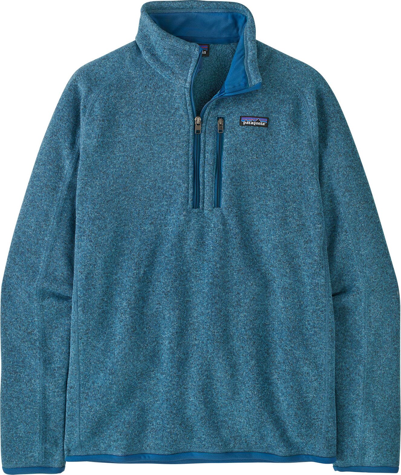 Patagonia Better Sweater 1/4 Zip Mens Aquatic Blue