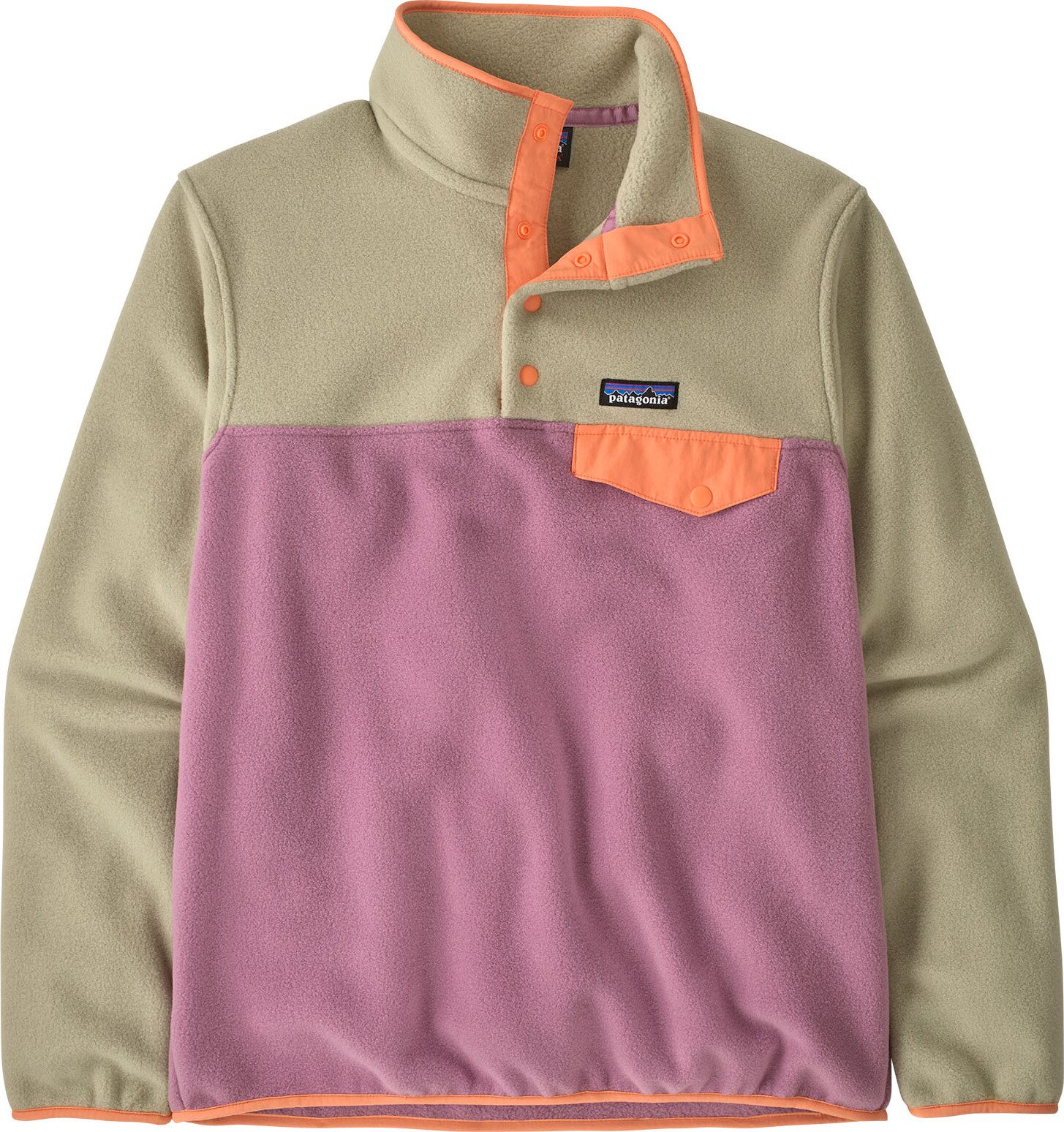 Patagonia Lightweight Synchilla Snap-T Pullover Womens Light Violet