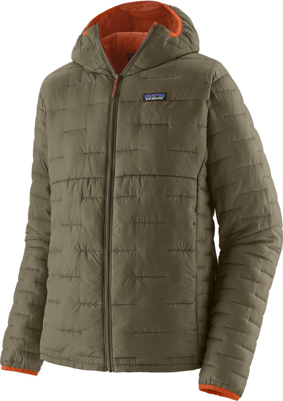 Patagonia Micro Puff Hoody Mens Basin Green