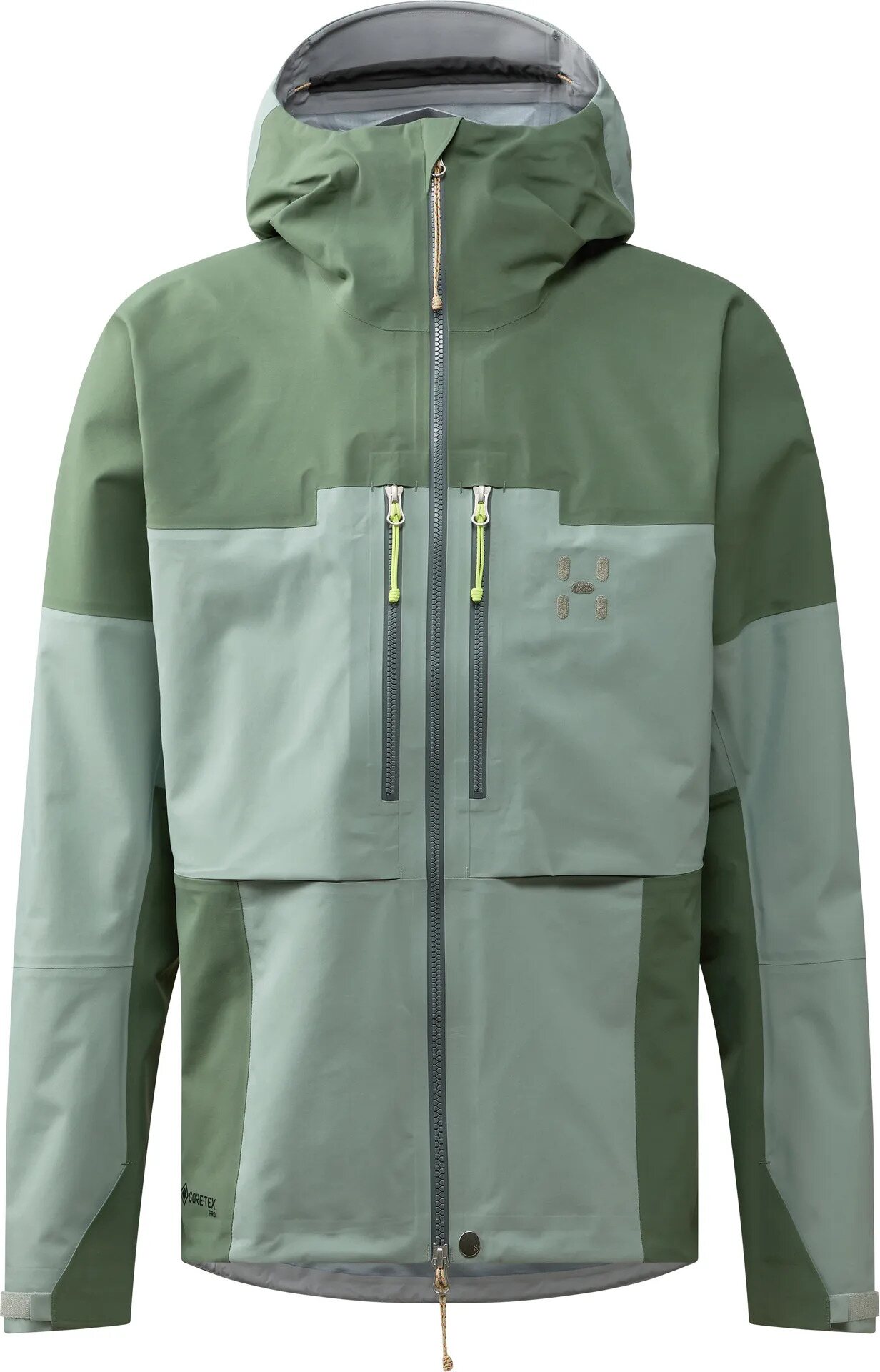 Haglöfs Spitz GTX Pro II Jacket Mens Dew Green/Chlorophyll Green