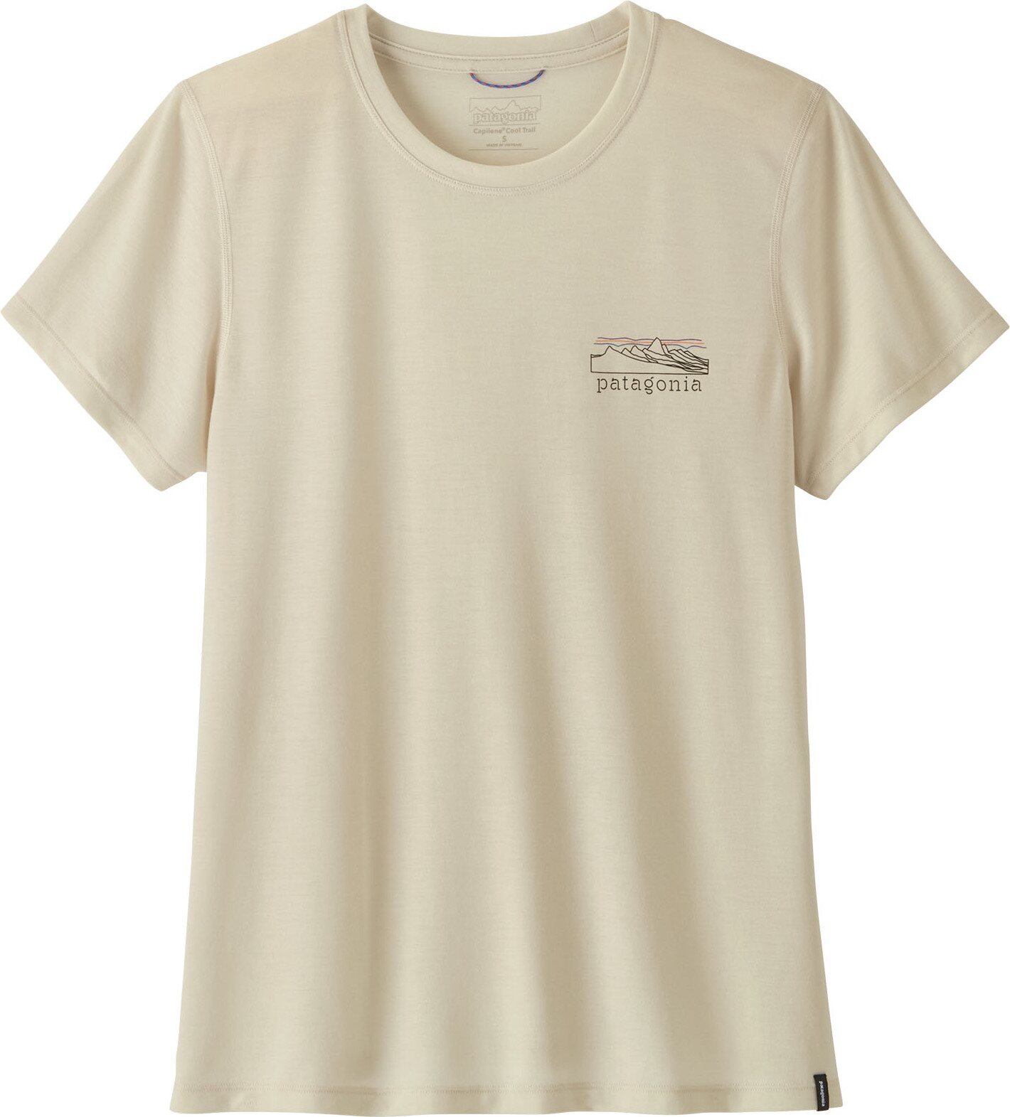 Patagonia Cap Cool Trail Shirt Womens Stratapeaks: Dyno White