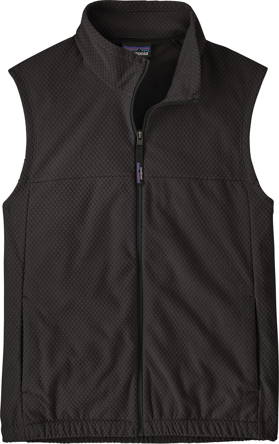 Patagonia Textured Fleece Vest Mens Black