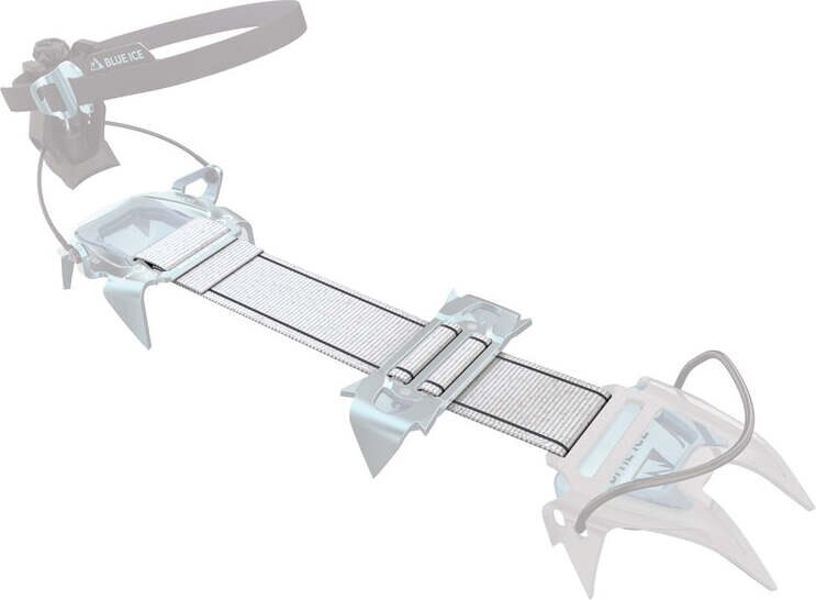 Blue Ice Harfang Center Strap White