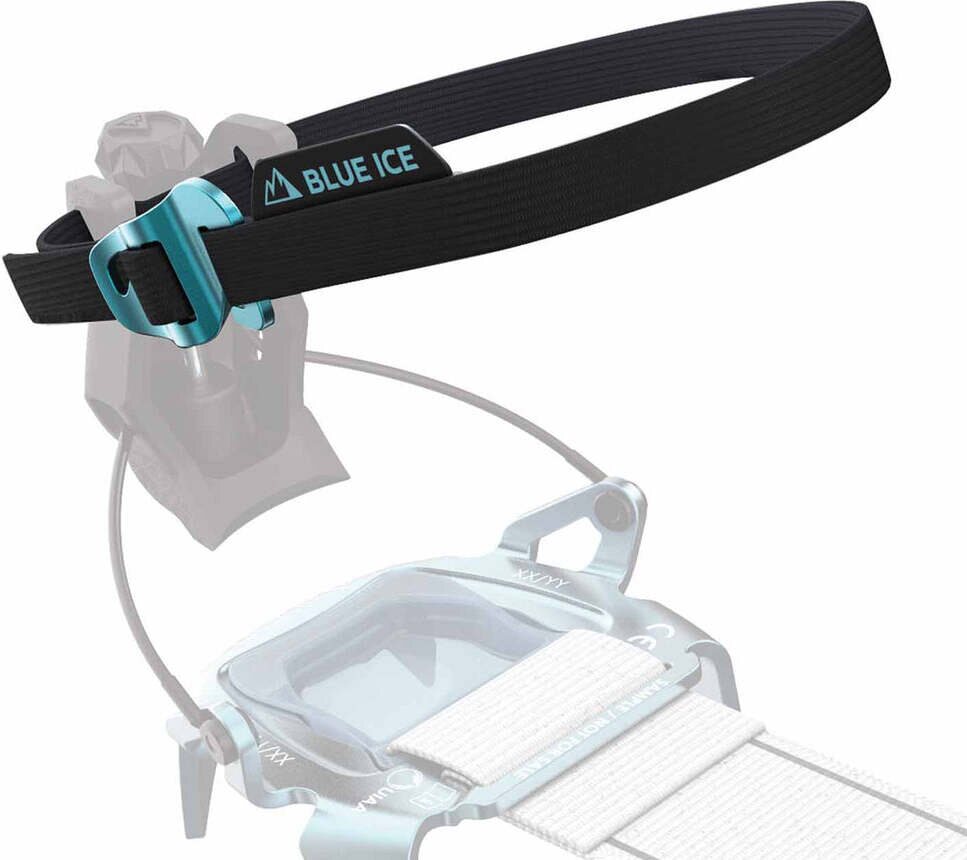 Blue Ice Harfang Ankle Straps Black